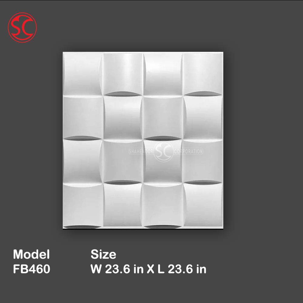 3D Wall Panel Mold Model FB460 - Image 4