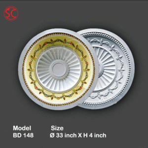 Ceiling Domes Design Mold Model 148