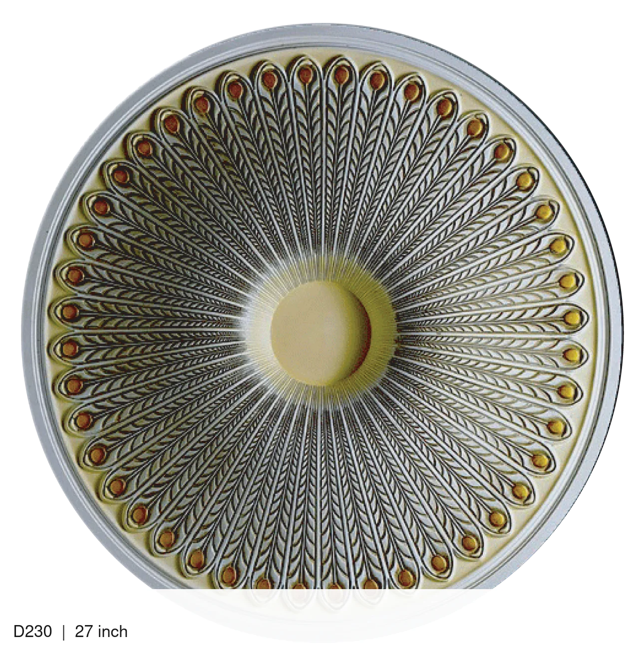 Ceiling Rose Mold Model D230 D230 27 inch
