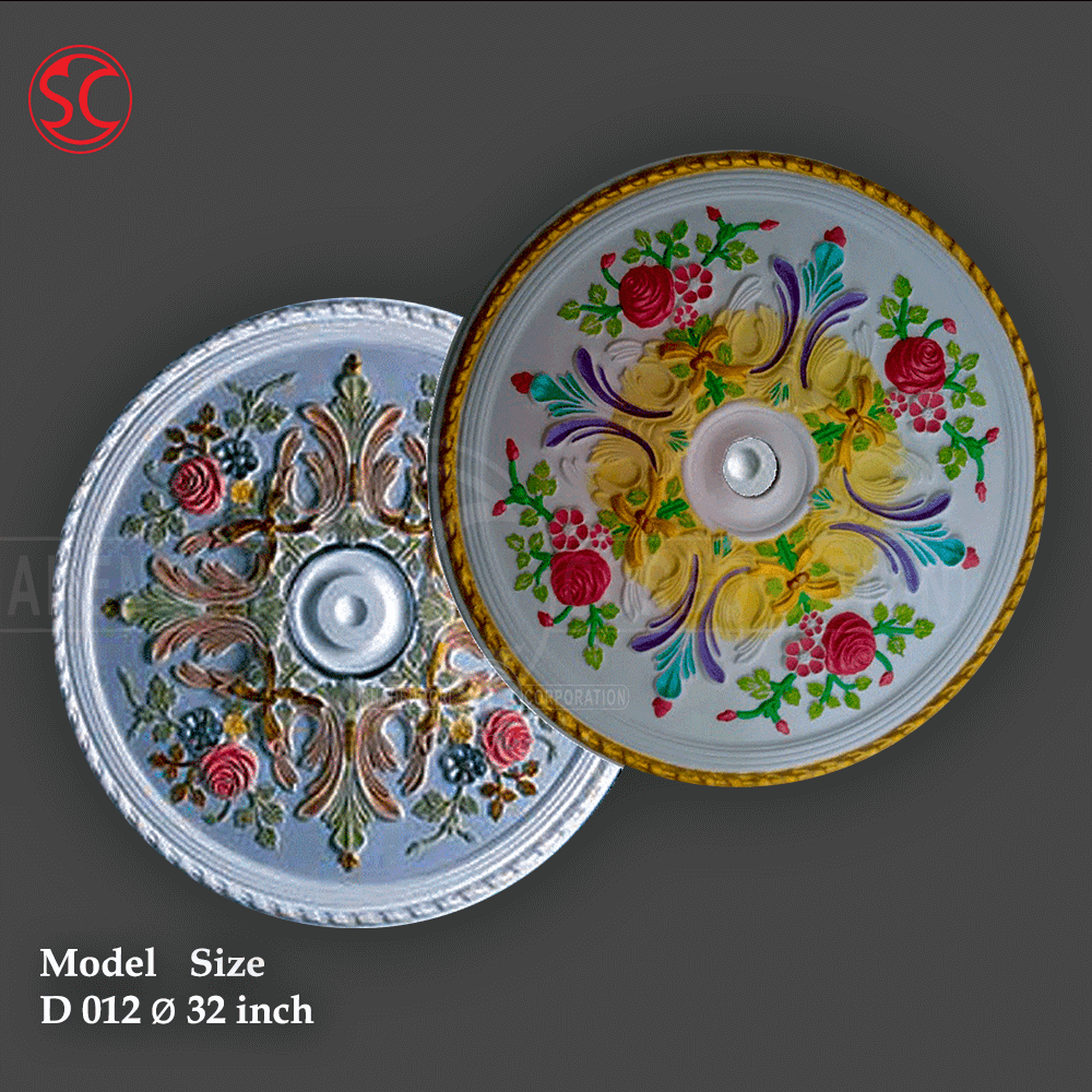 Ceiling Rose Mold Model D012 - ছবি 5