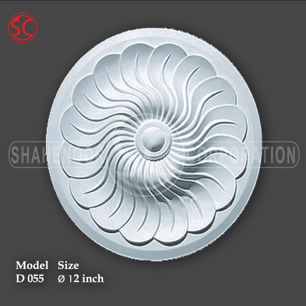 Ceiling Rose Mold Model D055 - Image 3