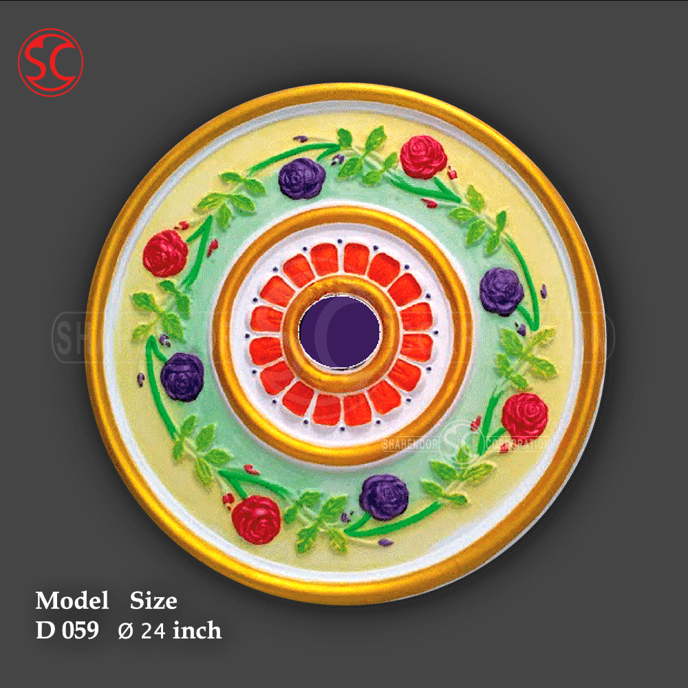Ceiling Rose Mold Model D059 - Image 6