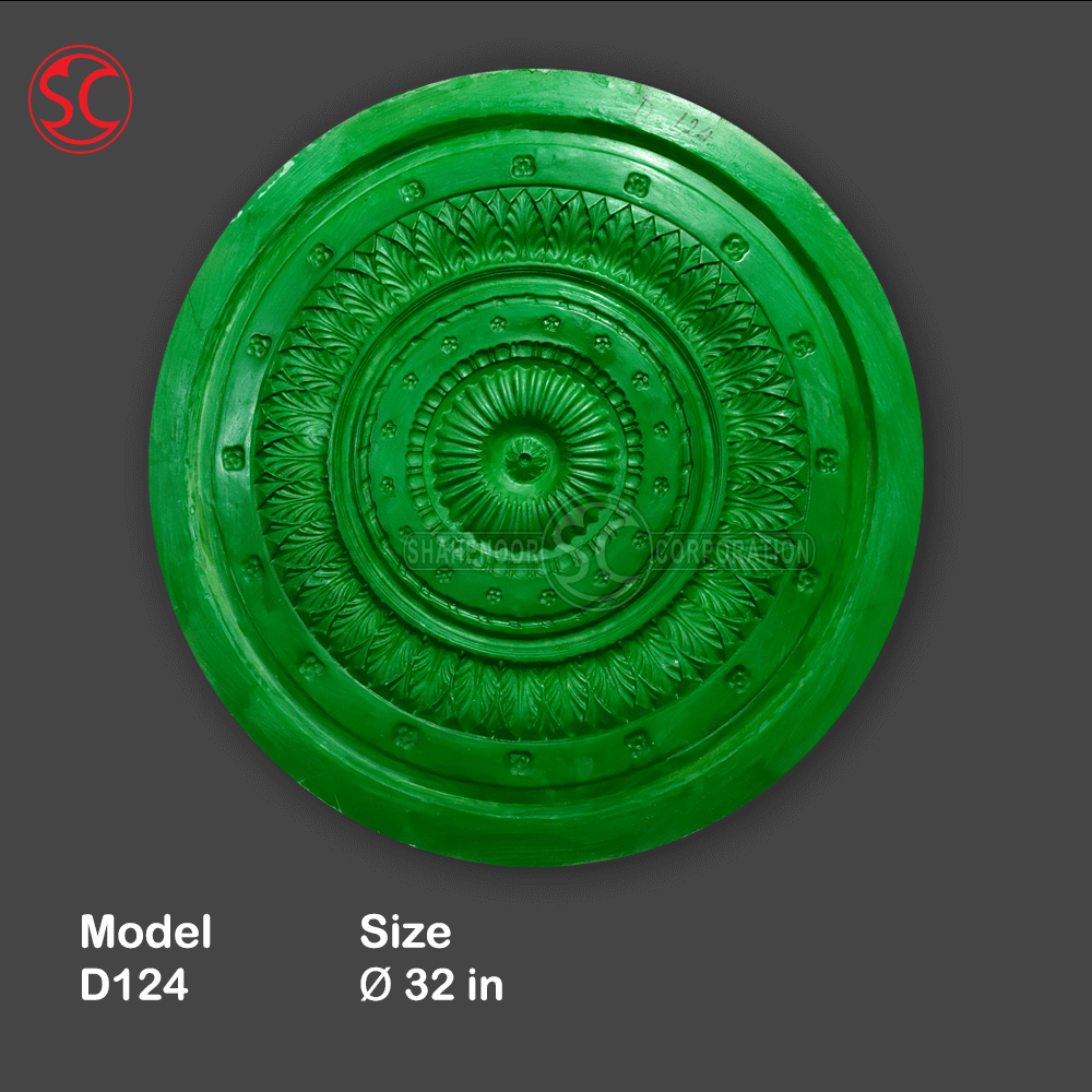 Ceiling Rose Mold Model D124 - Image 4