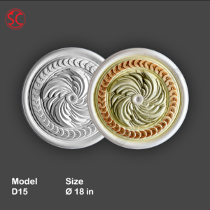 Ceiling Rose Mold Model D15