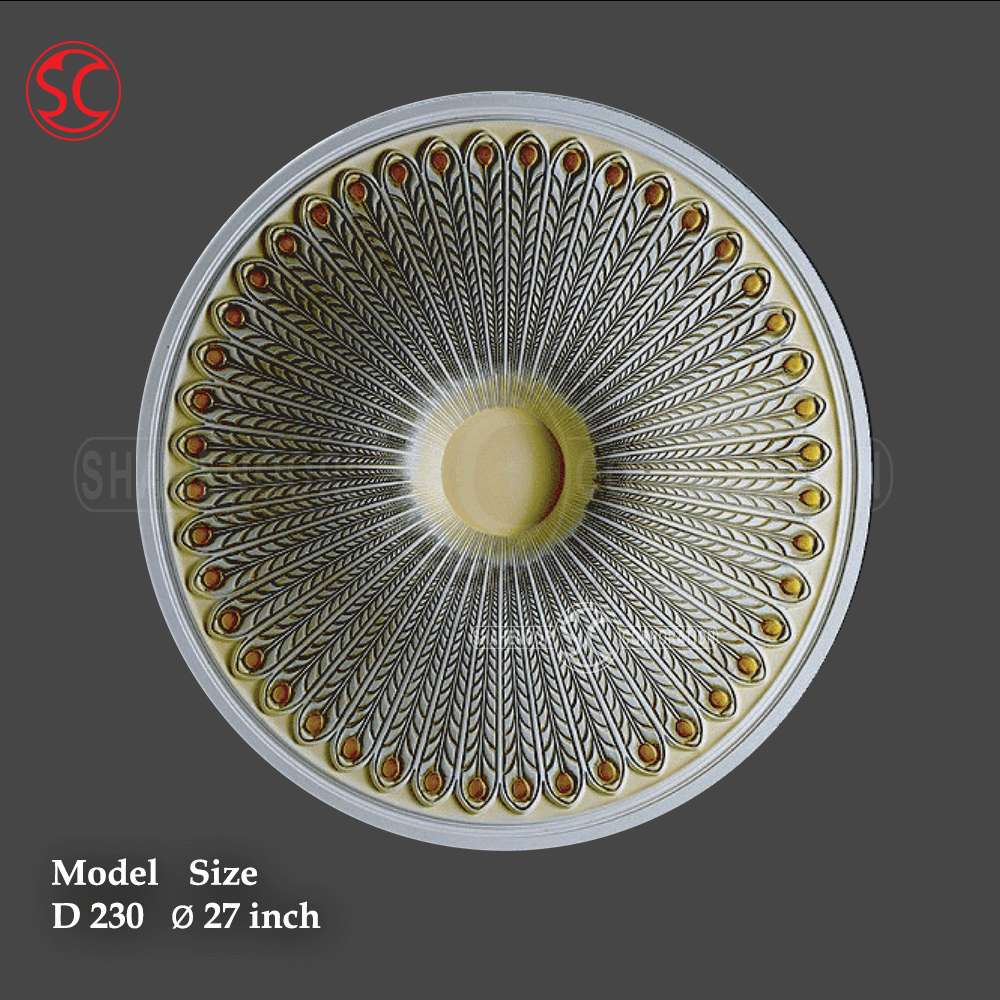Ceiling Rose Mold Model D230 - Image 3