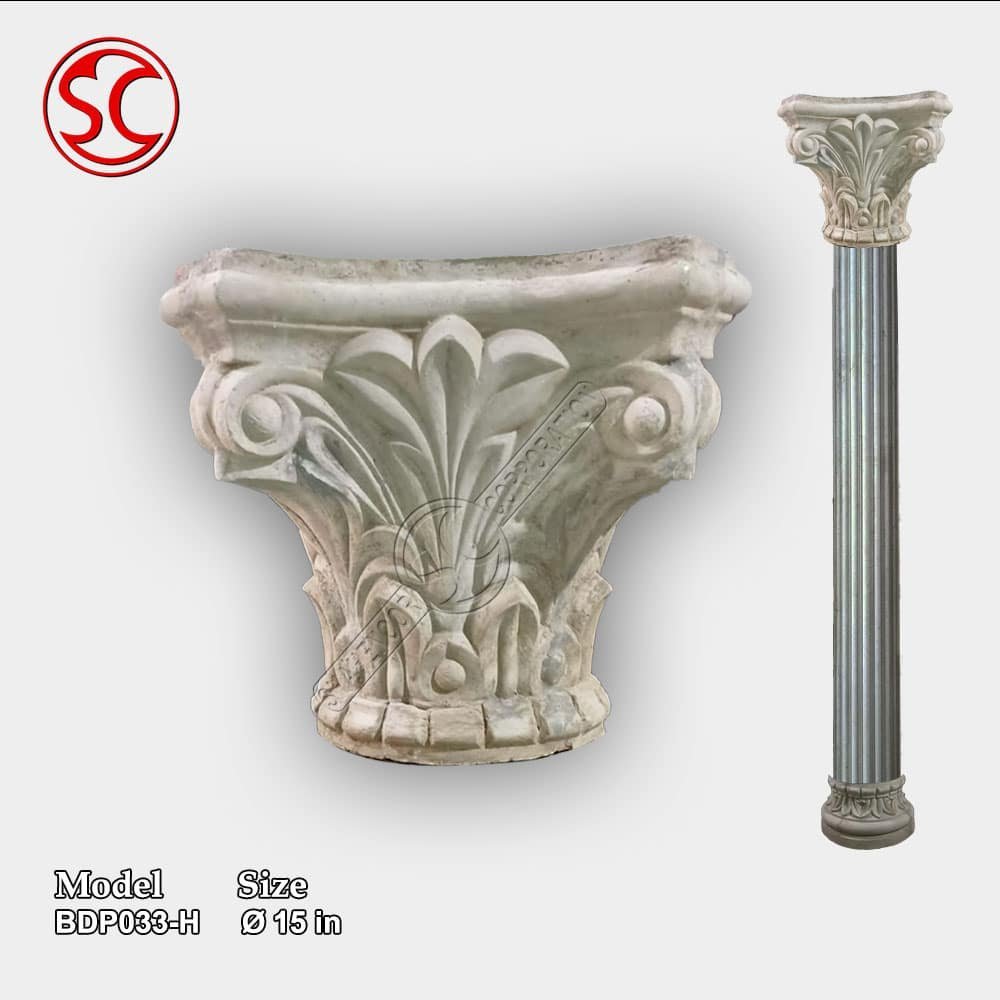Concrete Pillar Column Mould Head BDP033-H - Image 4