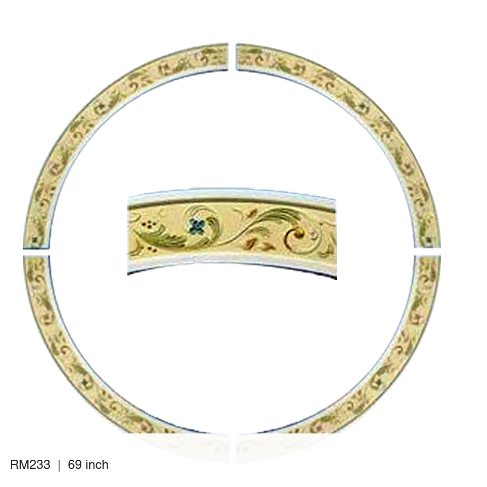 Rims, Rings, Belt, Boundary Mold Model RM233 RM233 69 inch