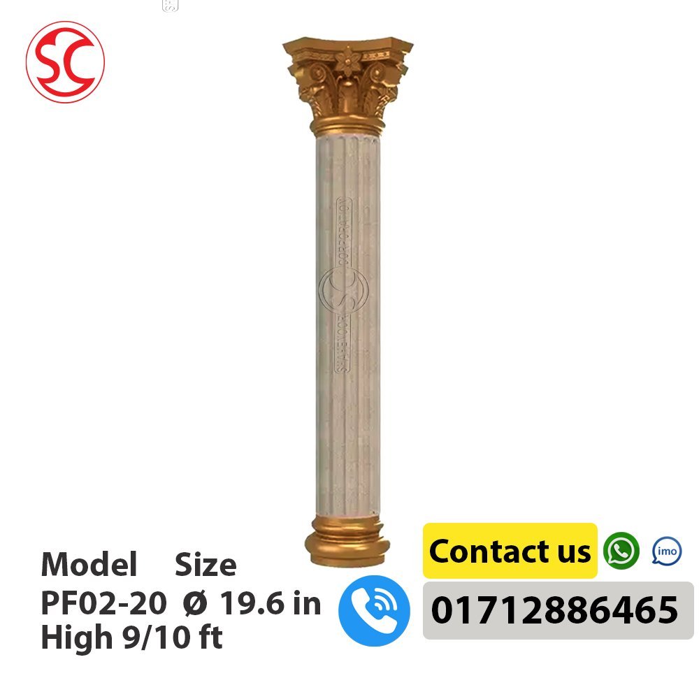 APM001 Roman Pillar Mold | 10 Inch | 9 & 10 Feet - ছবি 4