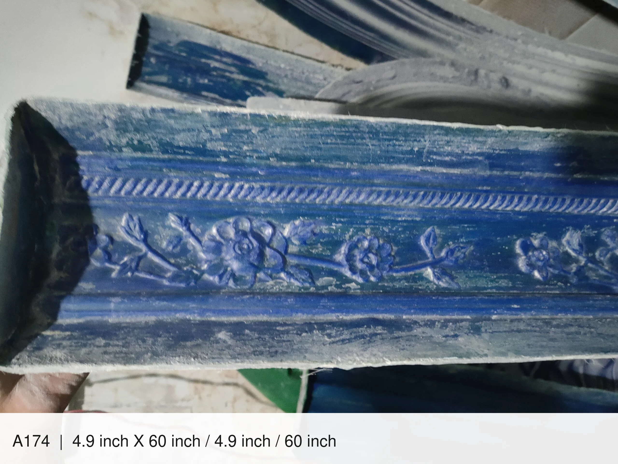 Cornice Mold Model A174 A174 4.9 inch X 60 inch / 4.9 inch / 60 inch