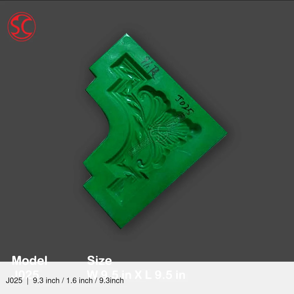 Beading Corner Mold J025 J025 9.3 inch / 1.6 inch / 9.3inch