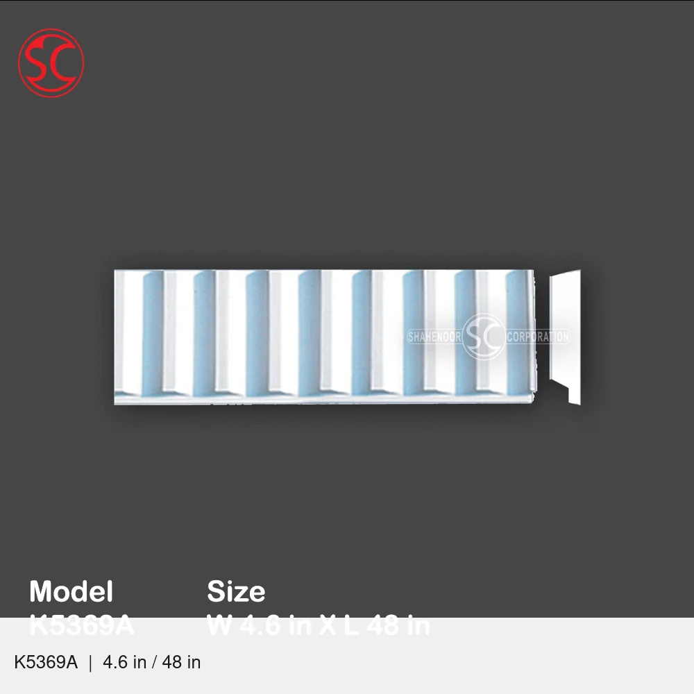 Fiberglass Gypsum Beading Mold K5369A K5369A 4.6 in / 48 in