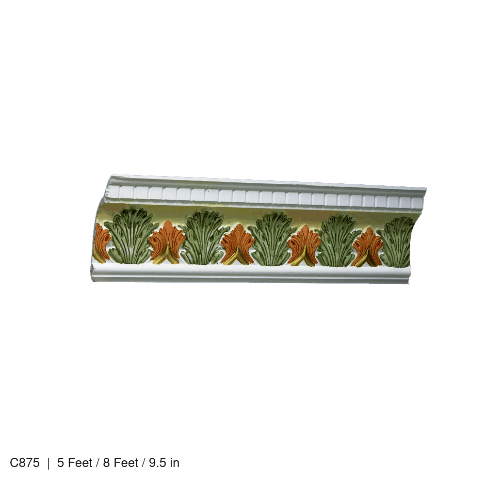 Cornice Mold C875 C875 5 Feet / 8 Feet / 9.5 in