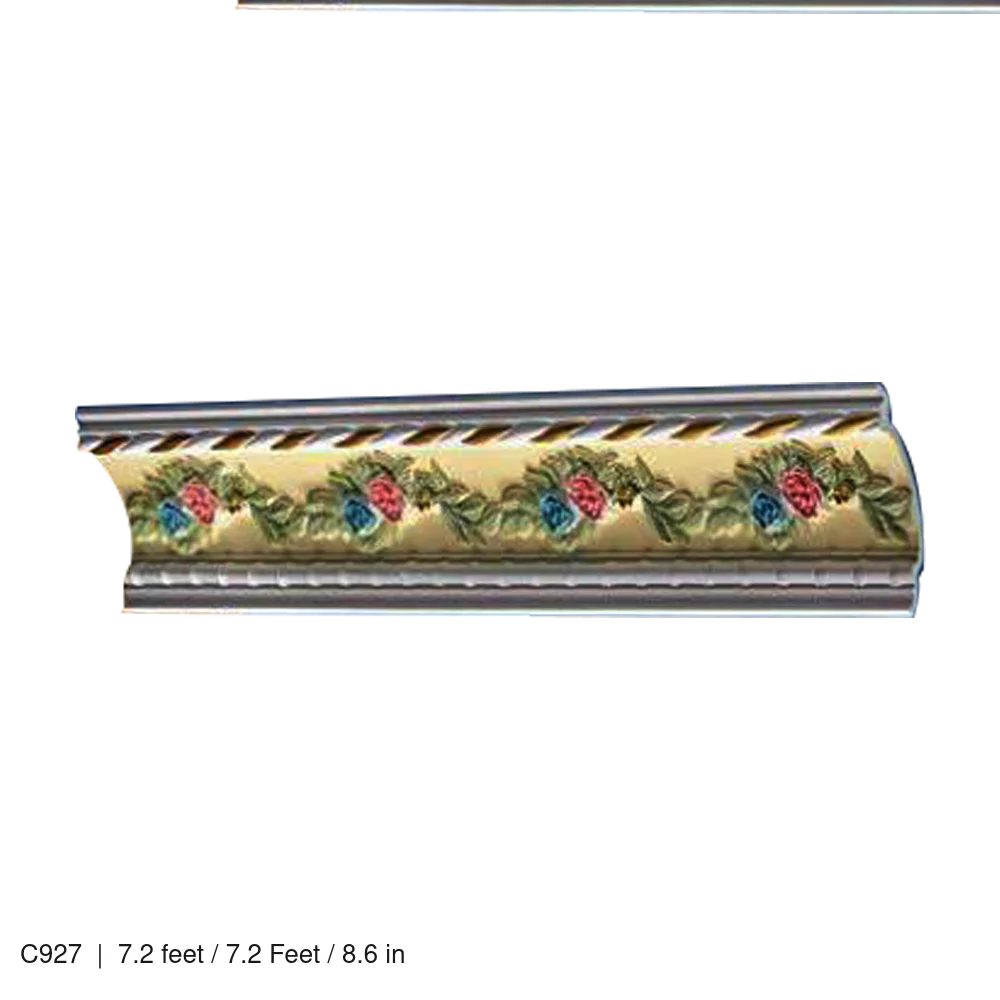 Fibreglass Gypsum Cornice Mold C927 C927 7.2 feet / 7.2 Feet / 8.6 in