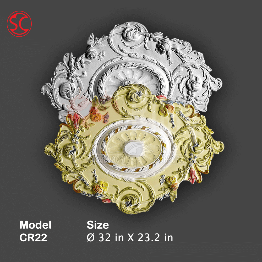 Ceiling Rose Mold CR22 - ছবি 4