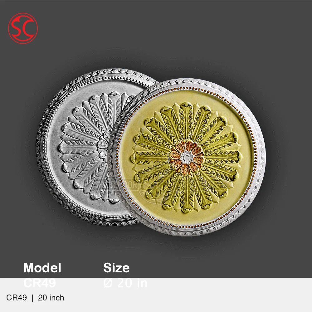 Ceiling Rose Mold CR49 CR49 20 inch