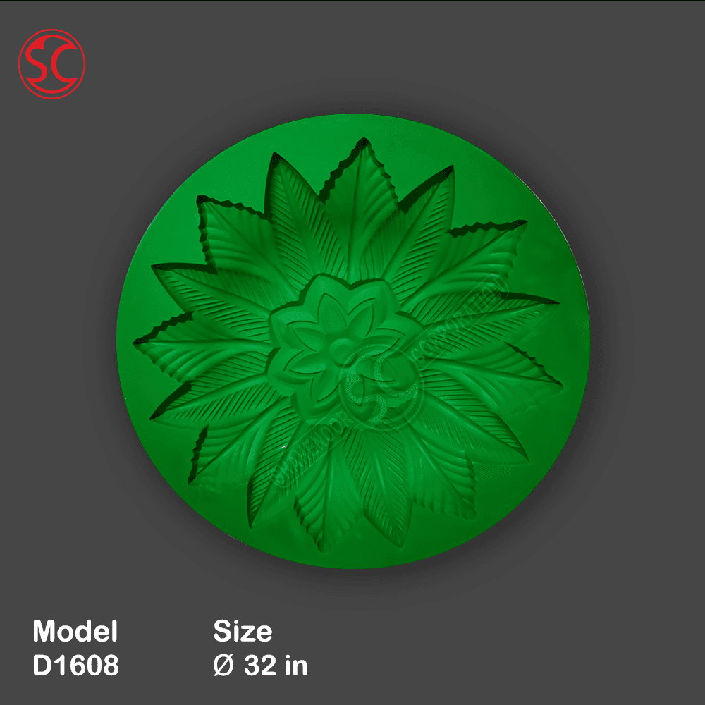 Ceiling Rose Mold D1608