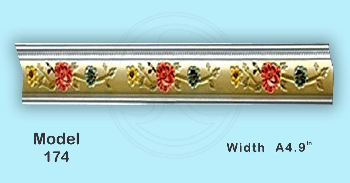 Cornice Mold Model A174 - ছবি 4