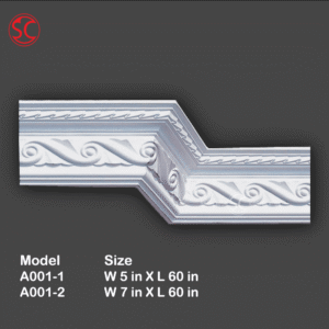 Cornice Mold Model A001 — SKU A001