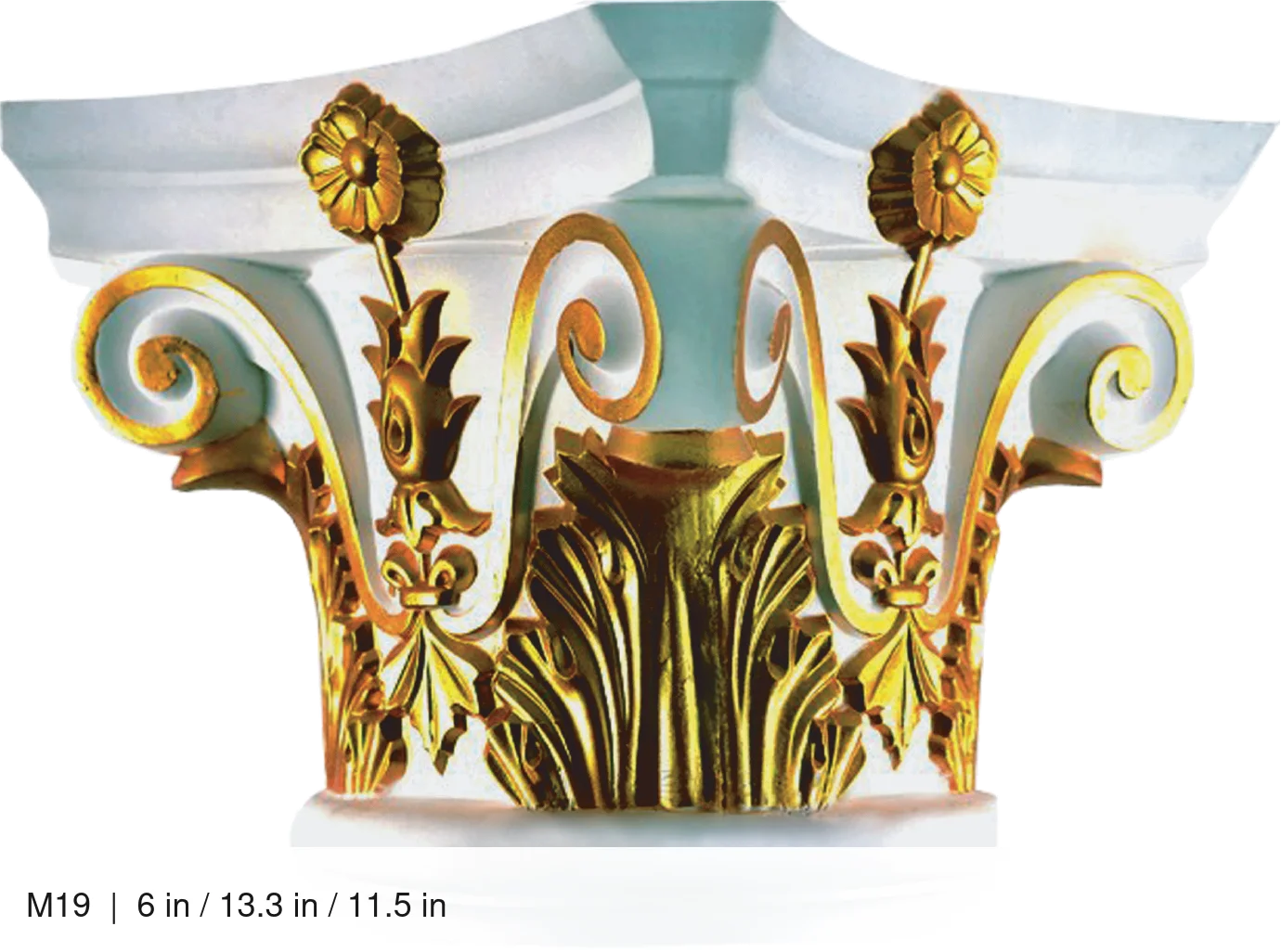 Pillar Head Mold Model M19 M19 6 in / 13.3 in / 11.5 in