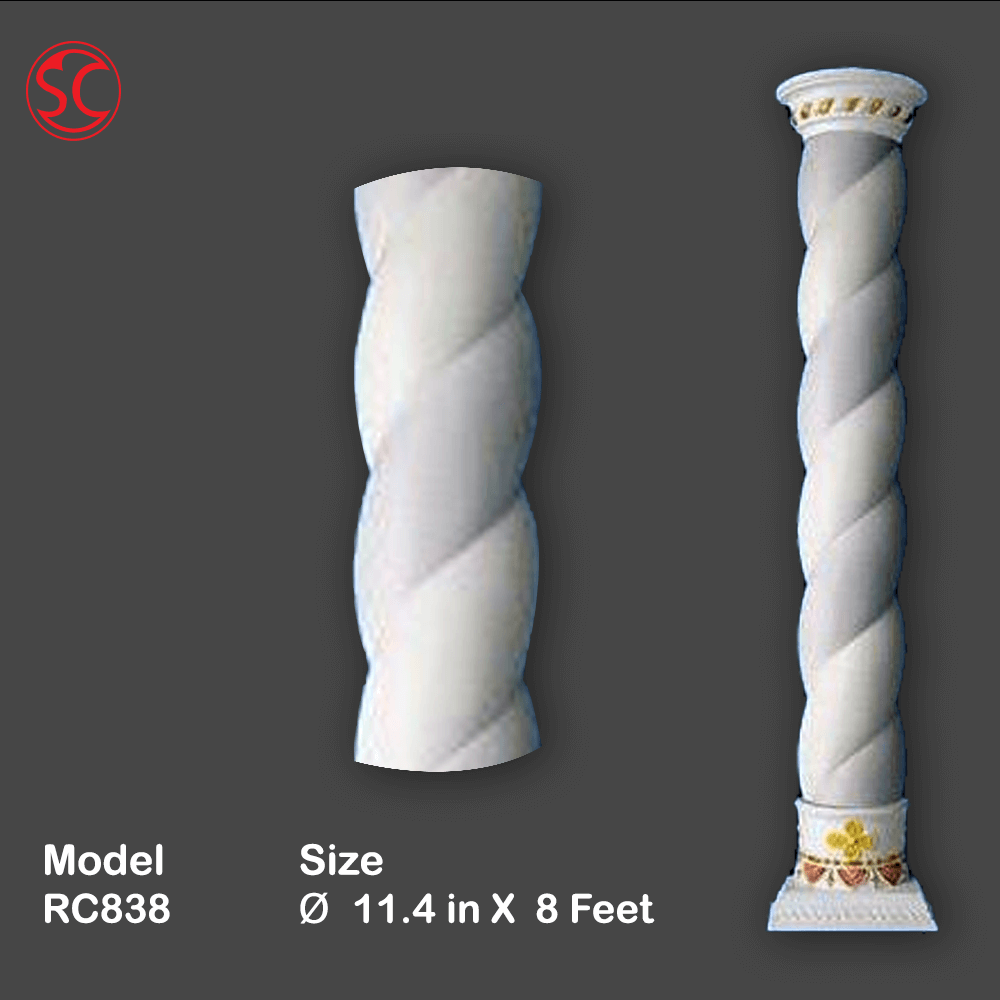ABS Plastic Pillar Mold RC838
