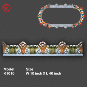 Fiberglass Gypsum Rims Mold K1010