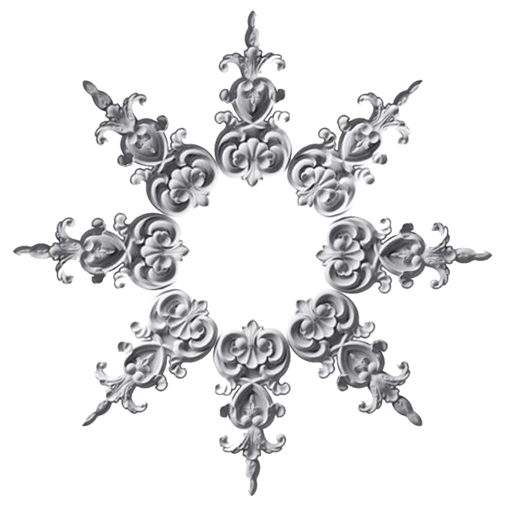 Gypsum Ceiling Rim Mold BD348 - Image 4