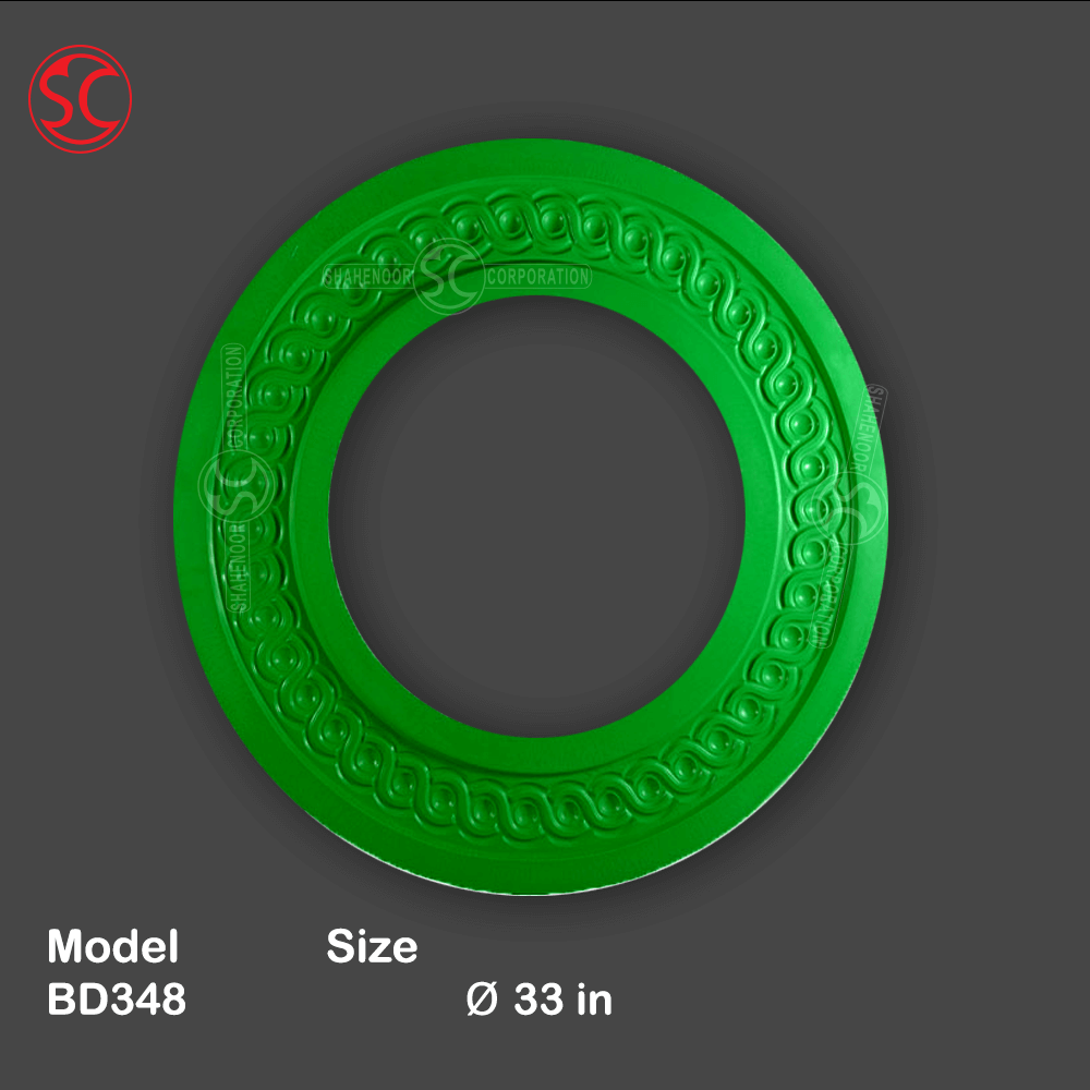 Gypsum Ceiling Rim Mold BD348 - Image 7