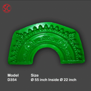 Gypsum Ceiling Rims Mold D354
