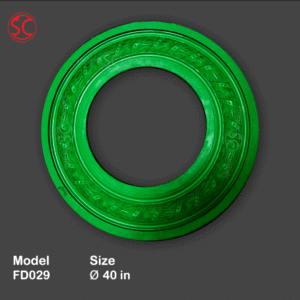 Gypsum Rims Mold FD029 – Ø 40 in