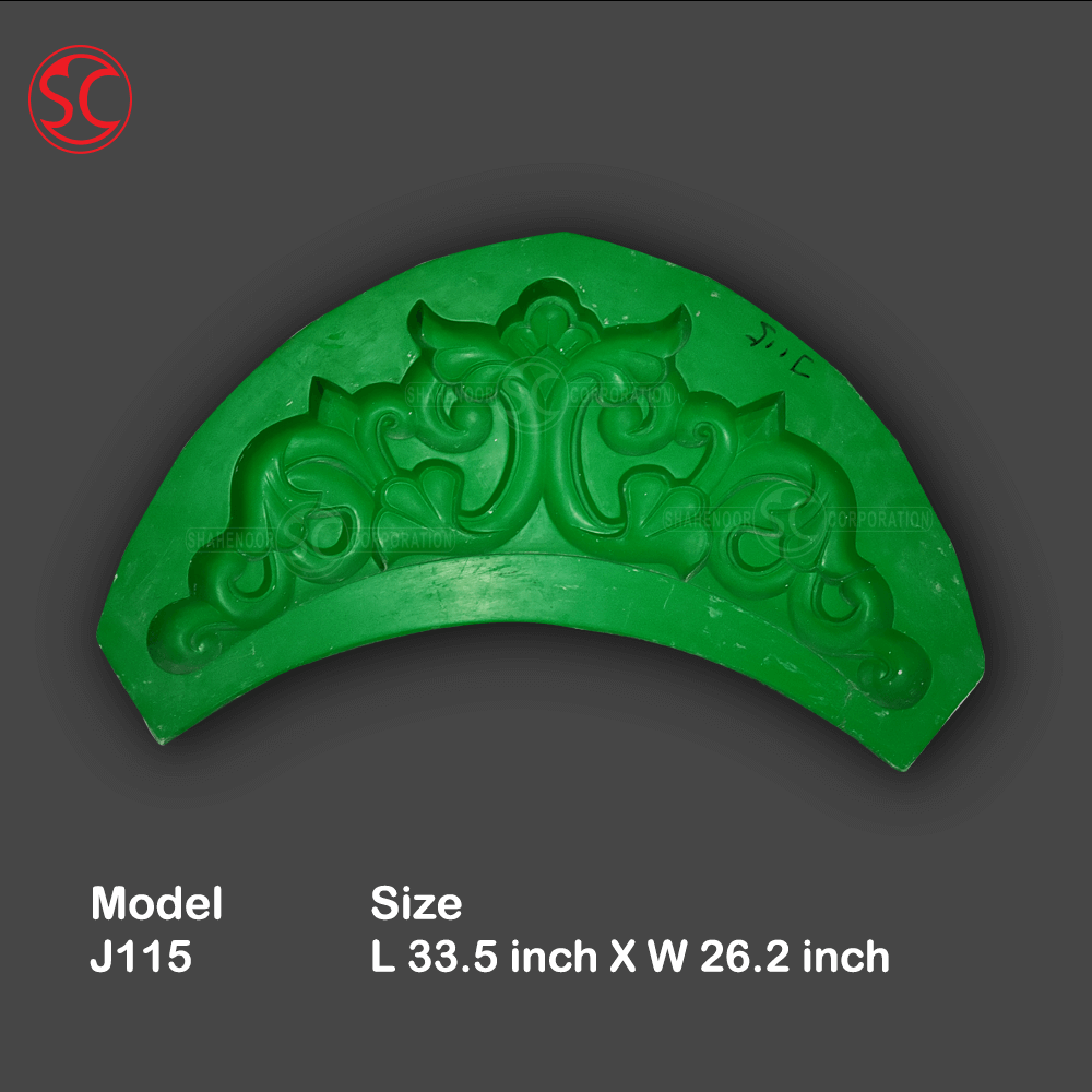 Fiberglass Gypsum Rims Mold J115 - Image 4