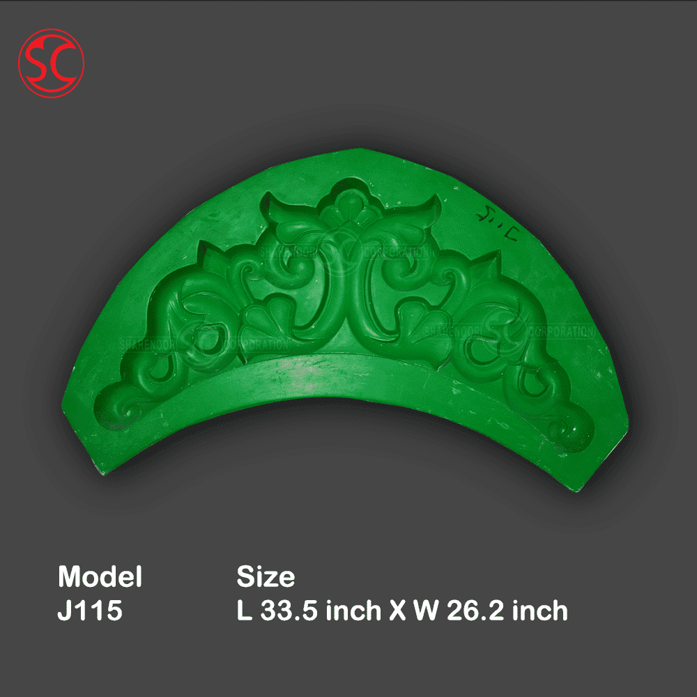 Fiberglass Gypsum Rims Mold J115