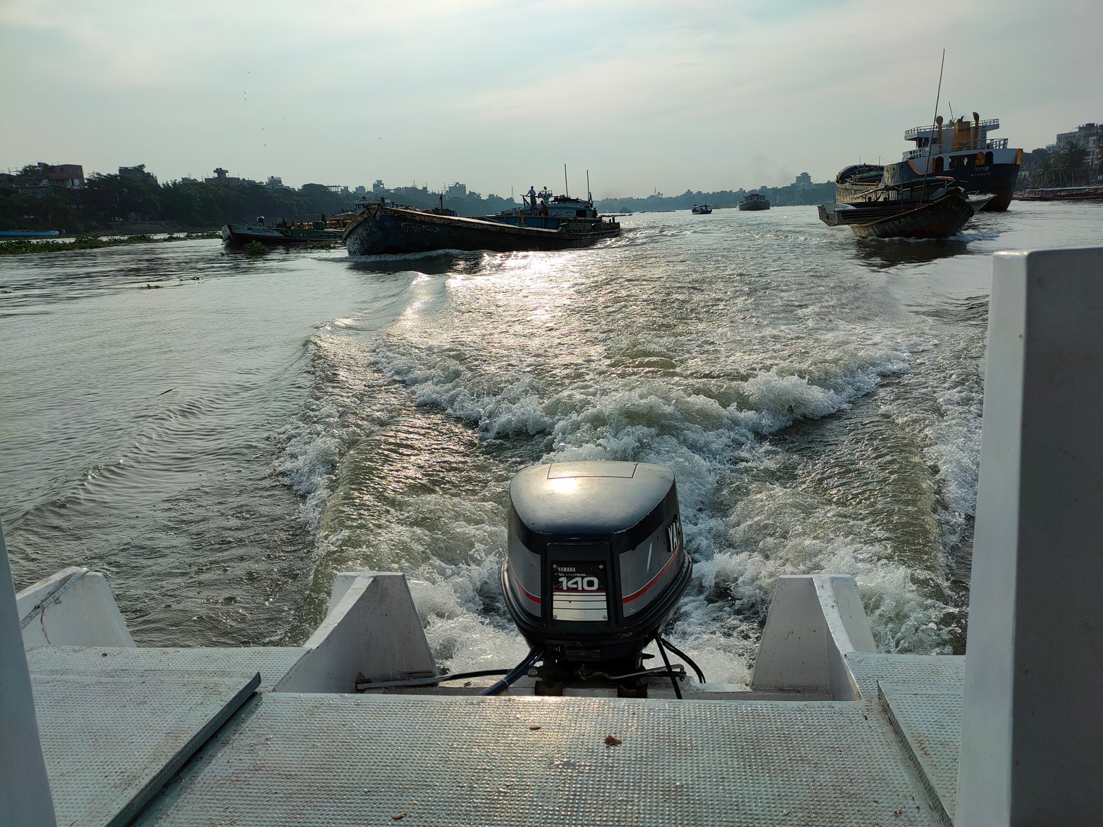 SPB001 Premium Fiberglass Pontoon Picnic Boat - ছবি 3